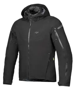 Ixon Burning Jakke Sort Laminert 3L XDRY 4 vent porter Uttagbart fôr