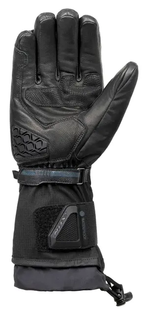Ixon Pro Ragnar Adv.Hansker Sort Premium Cordura Skinn Primaloft Gold 
