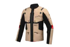 Ixon M-Skeid Adv.jakke Sand/Sort XDRY 3L laminert Adventure Touring