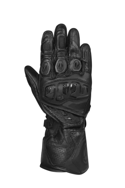 Ixon Vortex RacingHansker Sort Fullrace Kevlar Stretch Perforert 