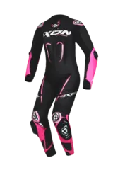 Ixon Vortex 3 Dame Race Sort/rosa Hel racingdress stretch ventilert