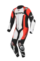 Ixon Vortex 3 Racing Sort/rød Racingdress ventilert Airbag ready