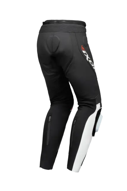 Ixon Vortex 3 Bukse Sort/Hvit 2-delt racing skinndress 