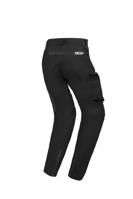 Ixon Akro Bukse Sort Lang XDRY 3L laminert Urban Touring 