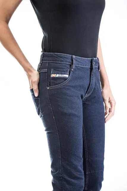Ixon Mikki Cordura Denim Navy 1 lags Cordura Stretch Slim Fit 
