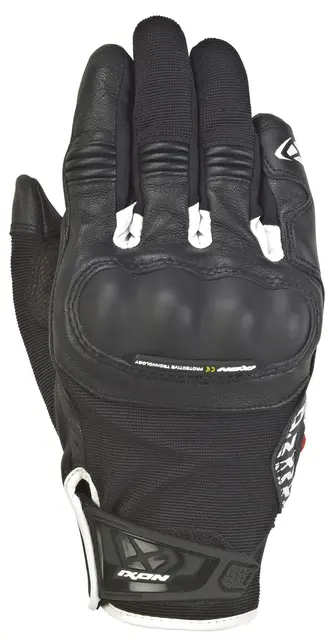 Ixon RS Grip 2 hansker Sort/Hvit Str L Soft Lett Stretch sommer 