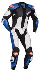 Ixon Vendetta Evo Race Sort/Blå Full-Race stretch ventilert Airbag ready