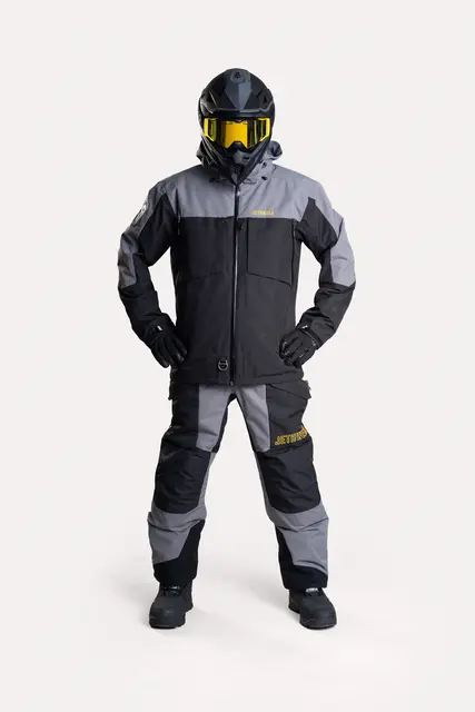 Jethwear - Venture Jakke, SAFE Black/Grey/Yellow, Safe 