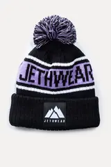 JW PomPom Lue, Black/Lavender Black/Lavender, One size