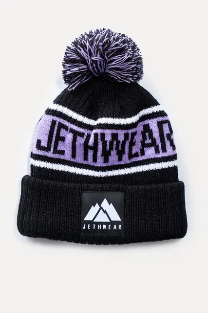 JW PomPom Lue, Black/Lavender Black/Lavender, One size 