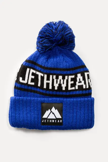 JW PomPom Lue, Black/Cobalt Blue Black/Cobalt Blue, One size 