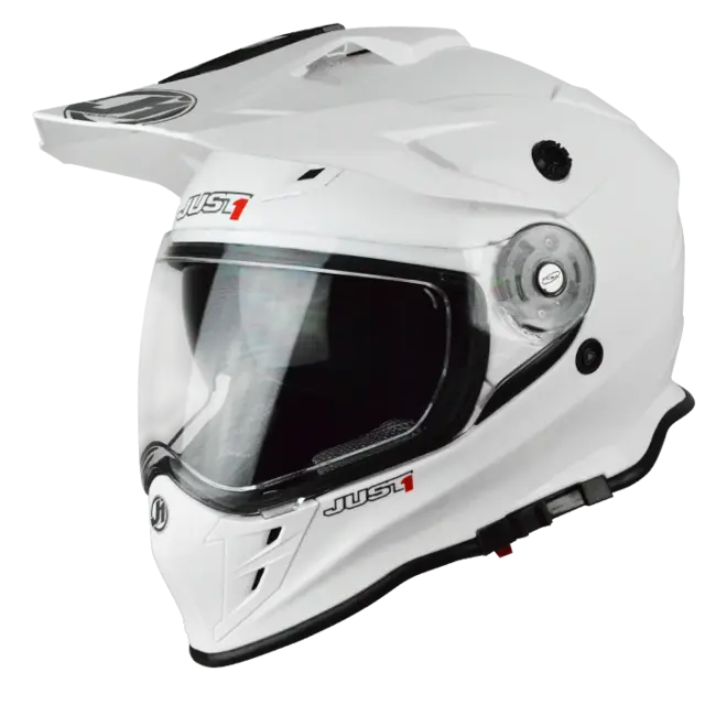 Just1 J34 Pro Solid Hvit Gloss, XS 