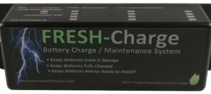 MotoBatt Ladestasjon for 12 batterier 12V 1.0A 