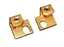 MotoBatt Terminalsett 2x19x19x2,5mm Terminaler