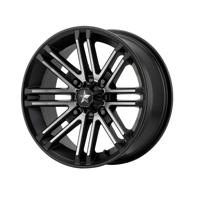 Hjulpakke 78 - Can-Am 6x6 - 30"/14" Mud Lite 2 E4, M40 Rouge - Sort/Titan 