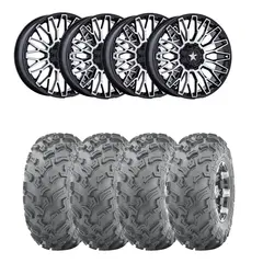 Hjulpakke 27 - Polaris 4x4 Wanda P3006,MSA M50 Clubber Sort BM,+10