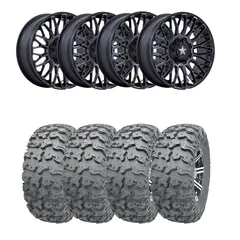 Hjulpakke 32 - Polaris 4x4 Wanda P3036, MSA M50 Clubber Sort M,+10