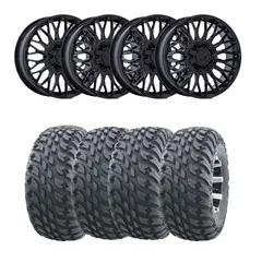 Hjulpakke 36 - Polaris 4x4 Wanda VS3020, MSA M50 Clubber Sort B,+10