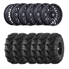 Hjulpakke 38 - Polaris 6x6 Mud Lite 2, MSA M50 Clubber Sort M,+10