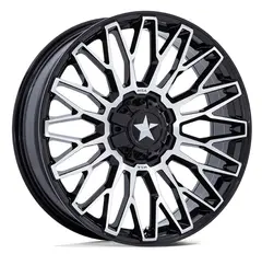 MSA M50 Clubber 14/15x7 - 4/137,+10 ATV/UTV Felg - Sort Blank, Maskinert