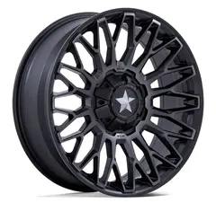 MSA M50 Clubber 14/15x7 - 4/137,+10 ATV/UTV Felg - Sort Matt
