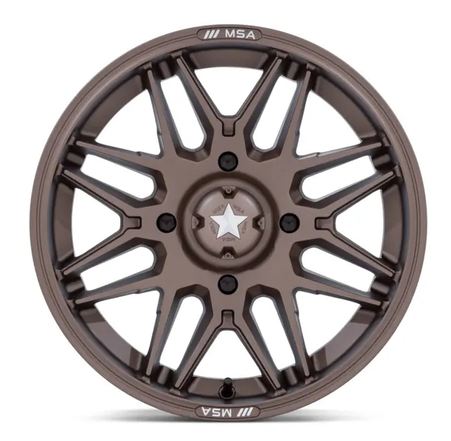 MSA M52 Radar UTV 4x110, 86.00,+10, BM ATV/UTV Felg - Bronse Matt 