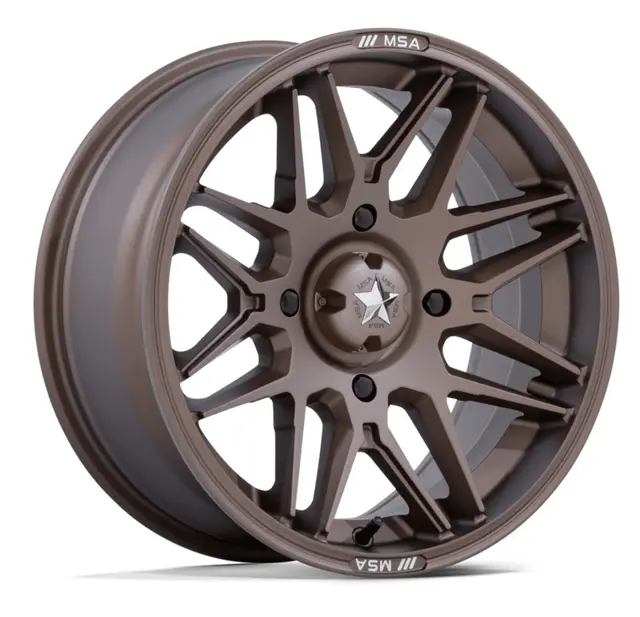MSA M52 Radar UTV 4x110, 86.00,+10, BM ATV/UTV Felg - Bronse Matt 