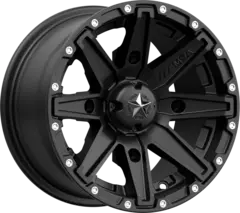 MSA M33 Clutch - Can-Am, 4/137 ATV/UTV Felg-Sort/Maskinert,12/14/15/16&quot;