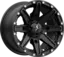MSA M33 Clutch 15x10 - 4/137, +0mm ATV/UTV Felg - Sort/Maskinert