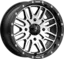 MSA M38 Brute - Polaris, 4/156 ATV/UTV Felg - Maskin/Sort, 14/15/16/18&quot;