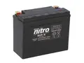 Nitro HVT 06 Batteri Vedlikeholdsfritt 12V, 23Ah, 203x88x162, Forsegl. AGM GEL