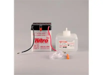 Nitro YB2.5L-C Batteri 12V, 2.5Ah, 80x70x105, Syrepakke 