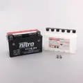 Nitro N-YT7B-BS Batteri Vedlikeholdsfr. 12V, 6.5Ah, 150x93x65, Syreflaske AGM