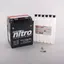 Nitro YTX14AH-BS Batteri Vedlikeholdsfr. 12V, 12Ah, 134x89x166, Syreflaske AGM