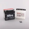 Nitro YTX5L-BS Batteri Vedlikeholdsfritt 12V, 4Ah, 114x71x106, Syreflaske, AGM