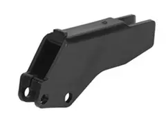 MXP Plastic Chain Guide - Sort Suzuki RM125/250, RMZ250/450