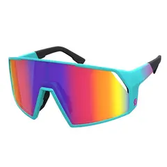 Scott Solbriller Pro Shield - Metaverse Blå/Rosa - Teal Krom Linse