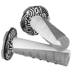 Scott Duece Grip Holker  - Gr&#229;/Hvite Premium crossholker med 2 soner