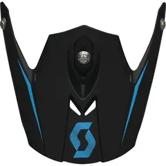 Scott 350 Pro Skygge - Silke Sort Reservedel til 350 Pro hjelm