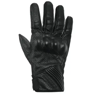 Scott Lane 2 Hansker - Sort MC hanske i perforert nappa geiteskinn