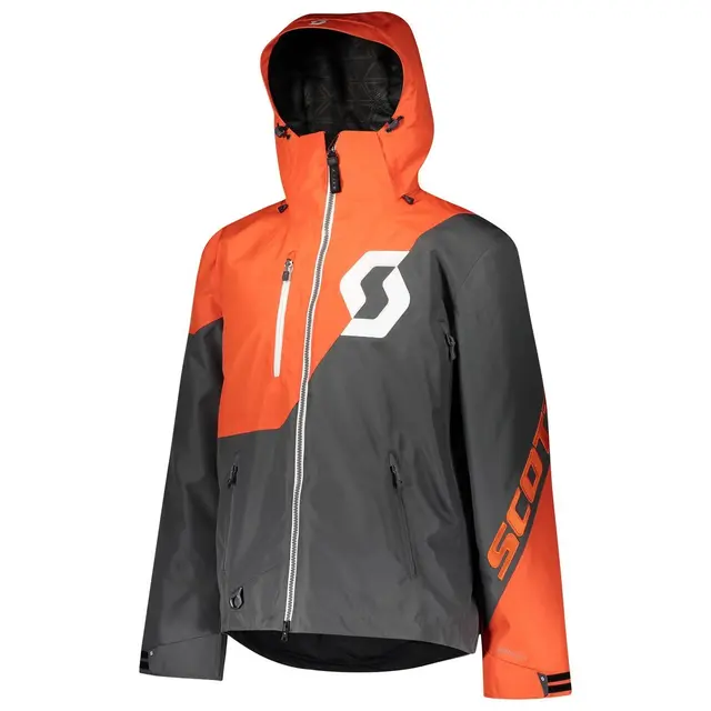 Scott Move DP, Jakke - Oransje/Grå, L 2L DRYOsphere membran & 40g fôr 