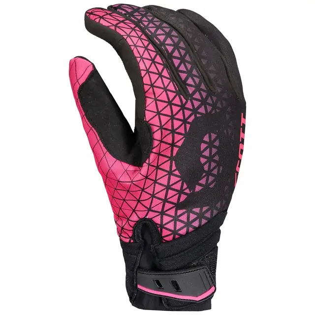Scott Race DP Hansker - Sort/Rosa DRYOsphere, laminert membran 