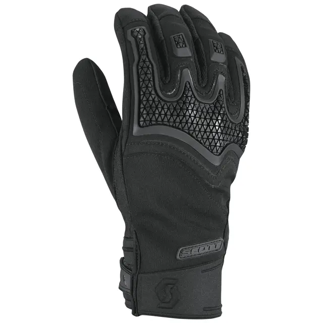 Scott Dualraid Hanske - Sort Kort mansjett, mye ventilasjon, polstret 