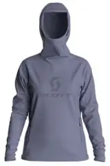 Scott Defined Mid Damehoodie - Lilla Stretchy hoodie av børstet fleece