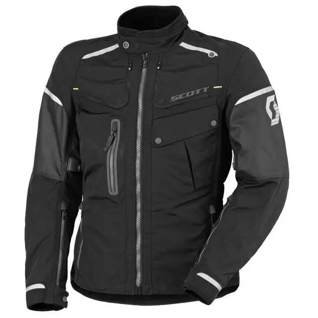 Scott Concept VTD Jakke - Sort Teknisk MC jakke, godt ventilert 