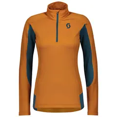 Scott Defined Light - Or/Blå, L Dametrøye som kan brukes rett på huden