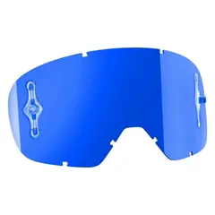 Scott MX Buzz Linse - Blå Krom Buzz, Enkel Linse