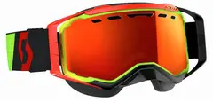 Scott Prospect SX Brille - Gul/Rød Enhancer Rød Krom