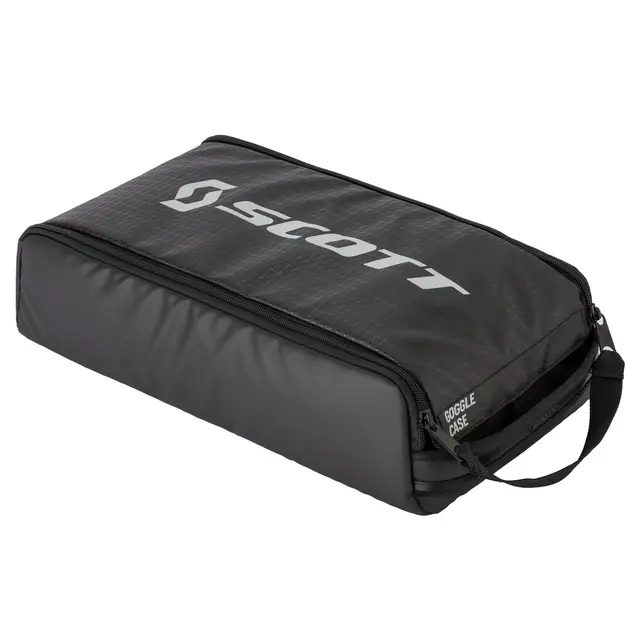 Scott Brillebag - Stor, Sort Grå Med plass til 5 briller & tilbehør 