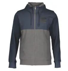Scott Hettejakke 10 Casual - Blå/Grå Behagelig fritidsjakke med hette